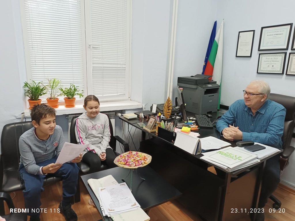 Ученическия съвет при НУ "Отец Паисий" 2